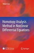 Homotopy Analysis Method in Nonlinear Differential Equations