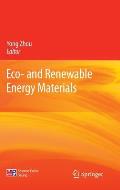 Eco- And Renewable Energy Materials
