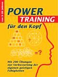 Powertraining Für Den Kopf