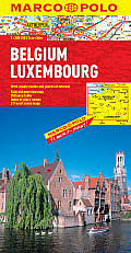 Belgium / Luxembourg Marco Polo Map (Marco Polo Maps)