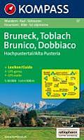 Bruneck / Toblach - Brunico / Dobbiaco 1 : 50 000