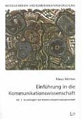 Einführung in Die Kommunikationswissenschaft 1/1
