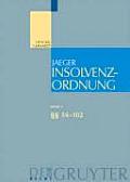 Insolvenzordnung: Grokommentar Band 2-- 56-102