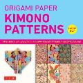 Origami Paper Kimono Patterns Large 8 1/4"
