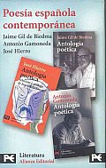 Poesia Espanola Contemporanea/ Contemporary Spanish Poetry