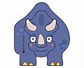 Triceratops / Triceratops Tackles a Tree
