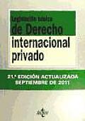 Legislacion Basica De Derecho Internacional Privado / Basic Law on Private International Law