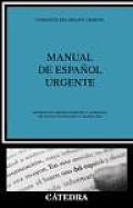 Manual De Espanol Urgente/ Urgent Spanish Manual