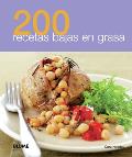 200 Recetas Bajas En Grasa (200 Recetas)