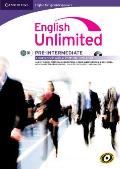 English Unlimited for Spanish Speakers Pre-intermediate Coursebook With E-portfolio Educación