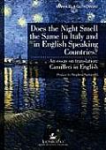 Does the Night Smell the Same in Italy and in English Speaking Countries?: An Essay on Translation: Camilleri in English