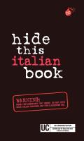 Berlitz Hide This Italian Book 1ST Edition Cover