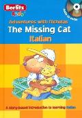 Italian the Missing Cat Hardcover with CD Cover
