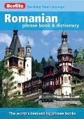 Berlitz Romanian Phrase Book & Dictionary (Berlitz Phrase Book & Dictionary) Cover