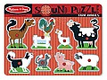 Farm Animals Sound Puzzle [With Battery]