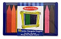 Jumbo Triangular Crayons (10 Pc)
