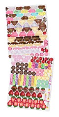 Sweets & Treats Sticker Pad [With Stickers]