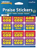 Tabbies Praise Stickers - God: Praise Stickers