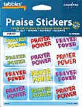 Tabbies Praise Stickers - Pray: Prayer Power Children's Praise Stickers