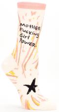 MFING Girl Power Crew Socks