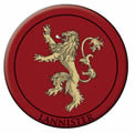 Game of Thrones Embroidered Patch: Lannister