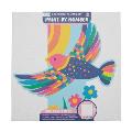 Colorific Canvas Paint by Number Kit: Brilliant Bird - 15 PC Set