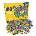 Upbounders Marching Band Double-Sided 100 Piece Puzzle