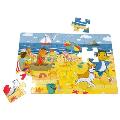 Upbounders Low Tide at Ocean Beach 24 Piece Jumbo Puzzle