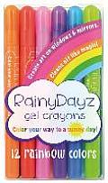 Rainy Dayz Gel Crayons Set of 12
