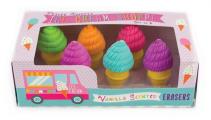 Petite Sweets Ice Cream Shoppe Scented Erasers - Set of 6