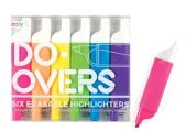 Do-Overs Erasable Highlighters - Set of 6