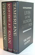 Lives of the Mongol Warlords, 3 Volumes 