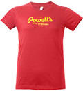 Powells Logo Shirt Cranberry Womens Large