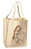 Powells City of Books & Bikes Tote Bag Organic Cotton Design Contest Winner 3