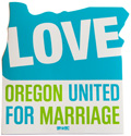 Oregon United for Marriage Sticker