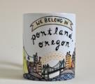We Belong in Portland Mug