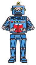 Powells Robot Pin