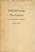 Poems from the Fugitive 1922 1926 presentation copy to W Horsley Gant