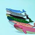 Whale Leather Bookmark Assorted