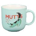 The Fur Side Coffee Mug for Dog Lovers, Mutts about You Ceramic