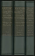 History of the Theory of Elasticity and of the Strength of Materials from Galilei to the Present Time.  Edited and Completed for the Syndics of the Univ. Press by Karl Pearson.  2 Vols. in 3 Parts