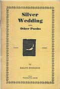 Silver Wedding & Other Poems Signed 1st Edition