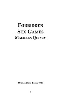 Forbidden Sex Games