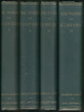 Complete Works of Count Rumford, 4 Volumes. Sold Together With  Memoir of Sir Benjamin Thompson Count Rumford, With Notices of His Daughter by George E. Ellis. [5 Volumes Total in Uniform Bindings]