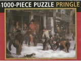 Snowball Fight by William J. Pringle 1000 Piece Jigsaw Puzzle