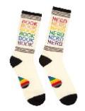 Book Nerd Pride Gym Socks SM