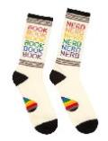 Book Nerd Pride Socks Large