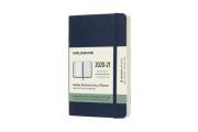Moleskine 2020-21 Weekly Planner, 18m, Pocket, Sapphire Blue, Soft Cover (3.5 X 5.5)