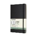 CAL22 Moleskine 12 Month Weekly Large Black Hard Cover