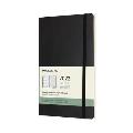CAL22 Moleskine 12 Month Weekly Large Black Soft Cover